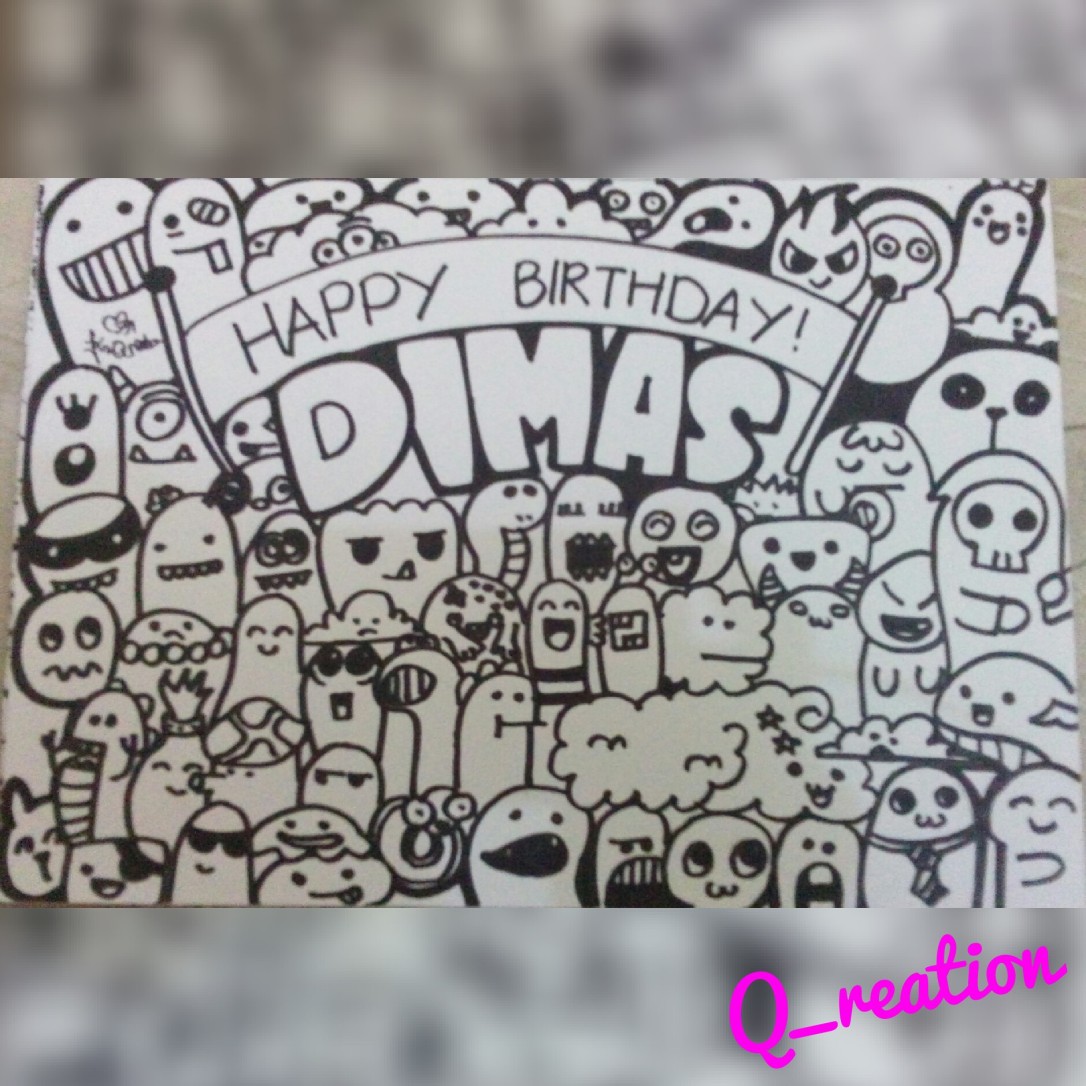 Doodle Project Happy Birthday Dimas Kikyrose