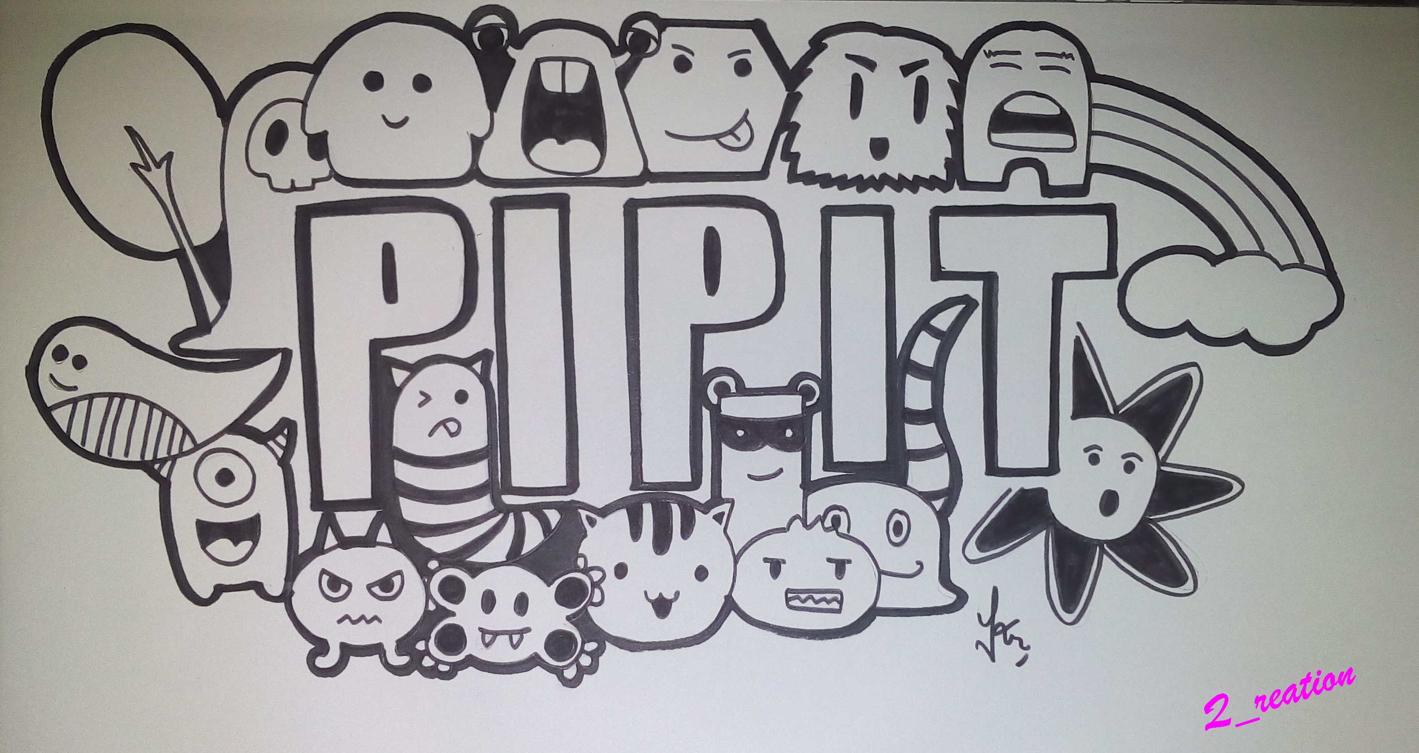 Doodle Project Pipit Kikyrose